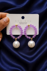 Fancy Earring-362 (Purple)